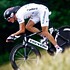 Andy Schleck w�hrend der 20. Etappe des Giro d'Italia 2007